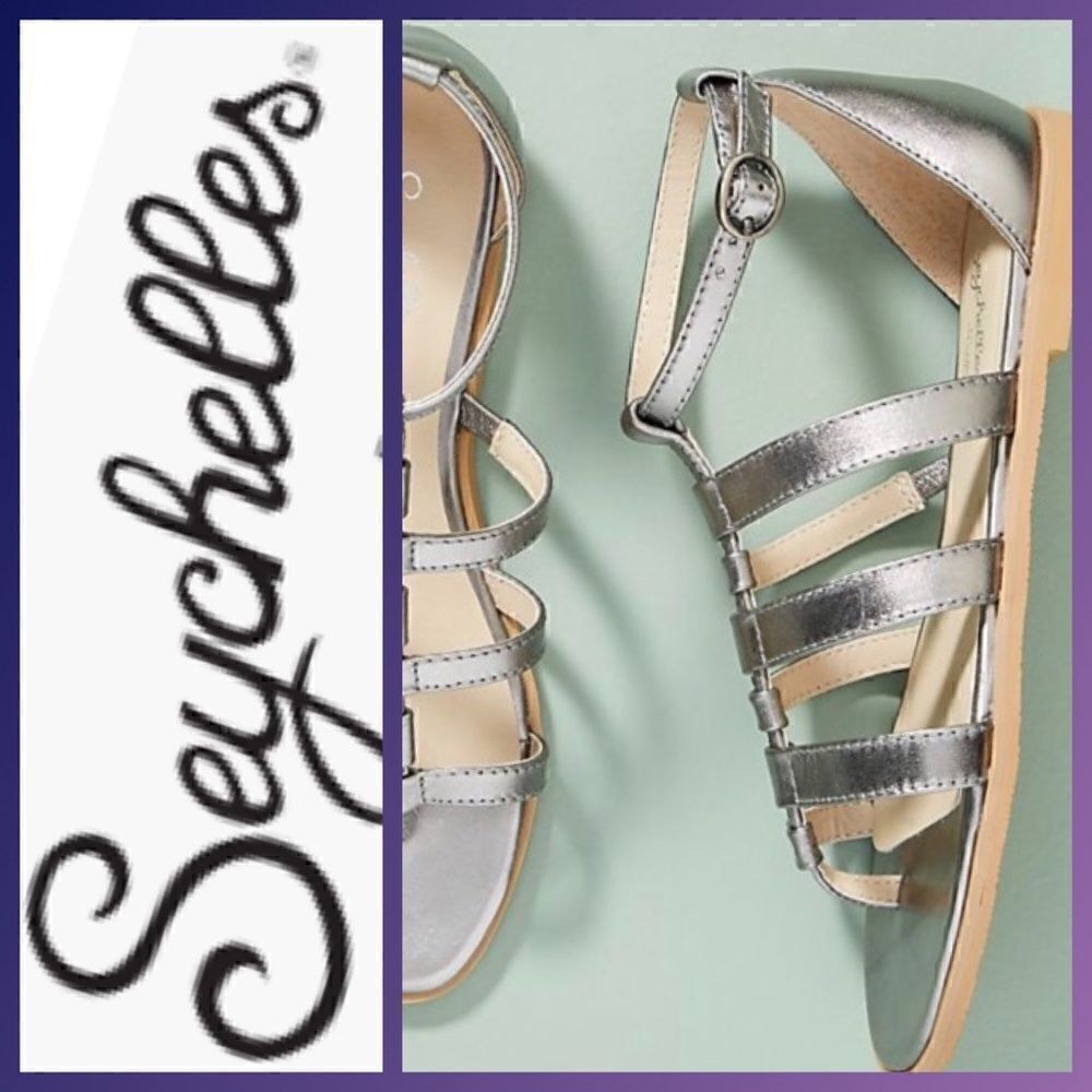 NIB MSRP $88 Seychelles Anthropologie Gladiator Sandals Women's Size 6.5